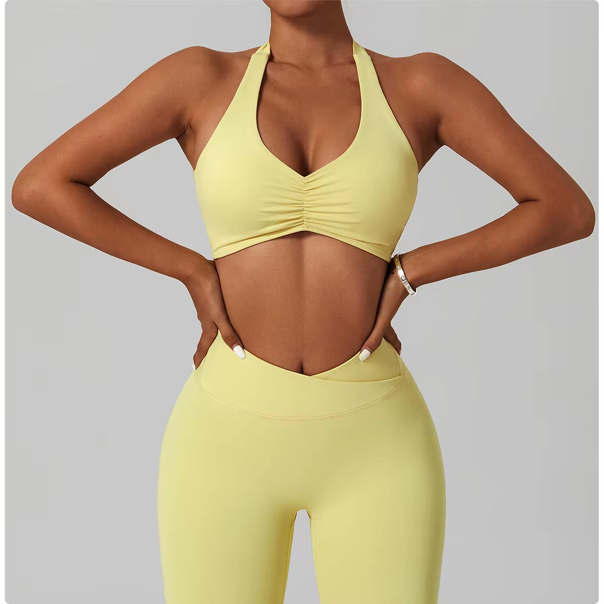 Sports Bra Tank Top Women Gym Workout Fitness Running Shockproof Elasticity Yoga Bra Stretch Pull up Vest Women Underwear